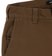 RVCA Americana Chino 2 Pants - bombay brown - front detail