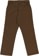 RVCA Americana Chino 2 Pants - bombay brown - reverse