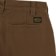 RVCA Americana Chino 2 Pants - bombay brown - reverse detail
