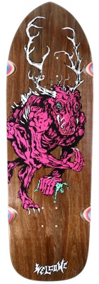 Welcome Wendigo 10.5 Magic Bullet 2.0 Shape Skateboard Deck - brown stain - view large