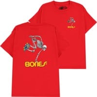 Powell Peralta Kids Skate Skeleton T-Shirt - red