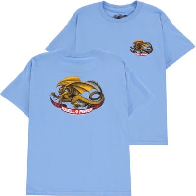 Powell Peralta Kids Oval Dragon T-Shirt - carolina blue - view large
