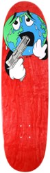 Quasi World Wide 9.0 Skateboard Deck - red