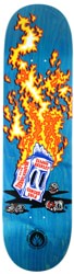Black Label Akerley Fire Brewed 8.5 Skateboard Deck - blue