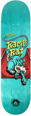 Black Label Hassan Ramp Rat 8.625 Skateboard Deck - teal - view large