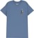 Powell Peralta Skull & Sword T-Shirt - indigo blue - front