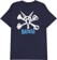 Powell Peralta Kids Rat Bones T-Shirt - navy - reverse