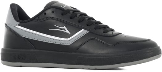 Lakai Terrace Skate Shoes - black/black leather - view large