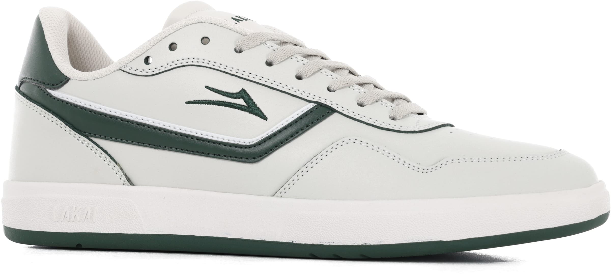 Lakai Terrace Skate Shoes - cream/pine leather | Tactics