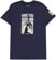 Powell Peralta Animal Chin T-Shirt - navy