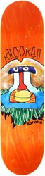 Krooked Gottwig Primate 8.12 Skateboard Deck - orange