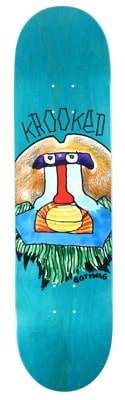 Krooked Gottwig Primate 8.12 Skateboard Deck - teal - view large