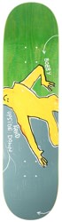 Krooked Worrest Upside Down 8.25 Skateboard Deck - green