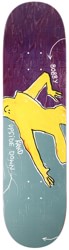 Krooked Worrest Upside Down 8.25 Skateboard Deck - navy