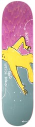 Krooked Worrest Upside Down 8.25 Skateboard Deck - purple