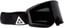 Ashbury A12 Goggles - black triangle/dark smoke lens + yellow lens - side