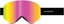 Ashbury Sonic Goggles + Bonus Lens - sensor/pink mirror lens + yellow lens