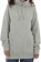 Volcom Women's Tower Pullover Fleece Hoodie (Closeout) - sage frost - alternate