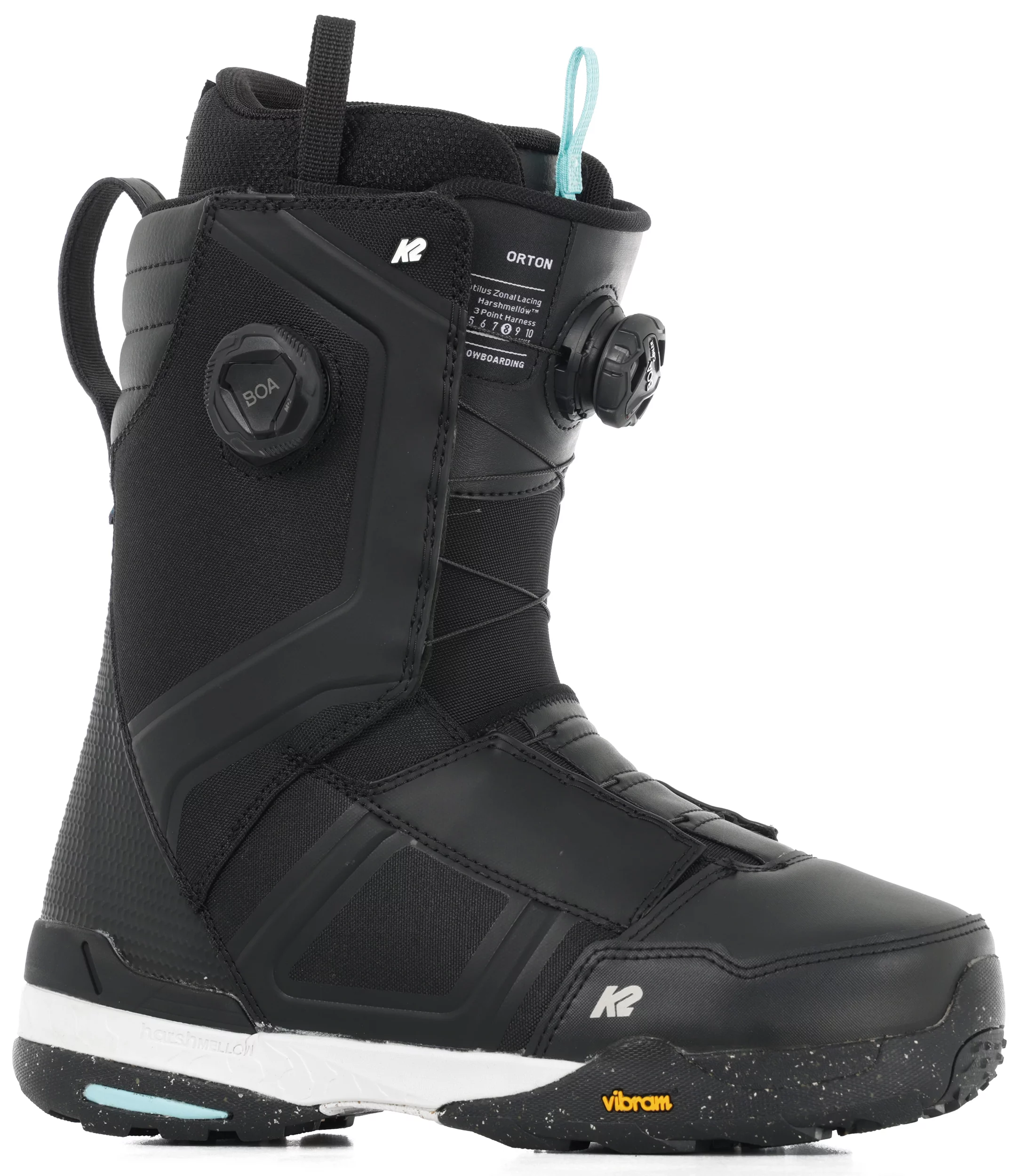 K2 ORTON board Boots - Black [新品] k2-orton-snowboard-boots-black