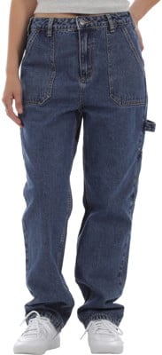RVCA Women's Recession Denim Pants - blue rinse - view large