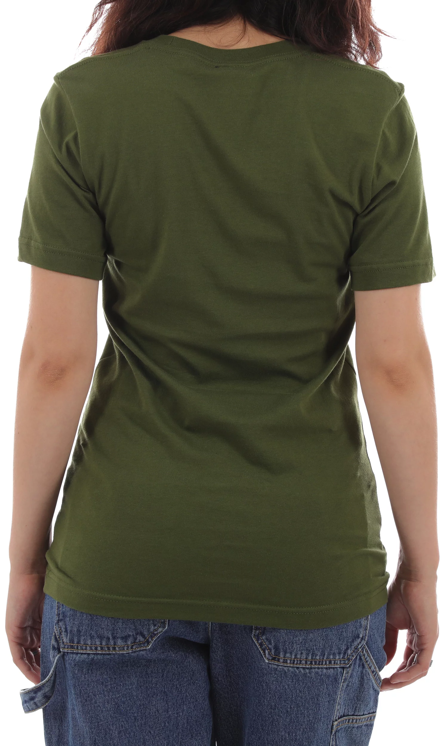 Thrasher Women s Skate Mag Logo T Shirt olive Tactics