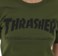 Thrasher Women's Skate Mag Logo T-Shirt - olive - front detail