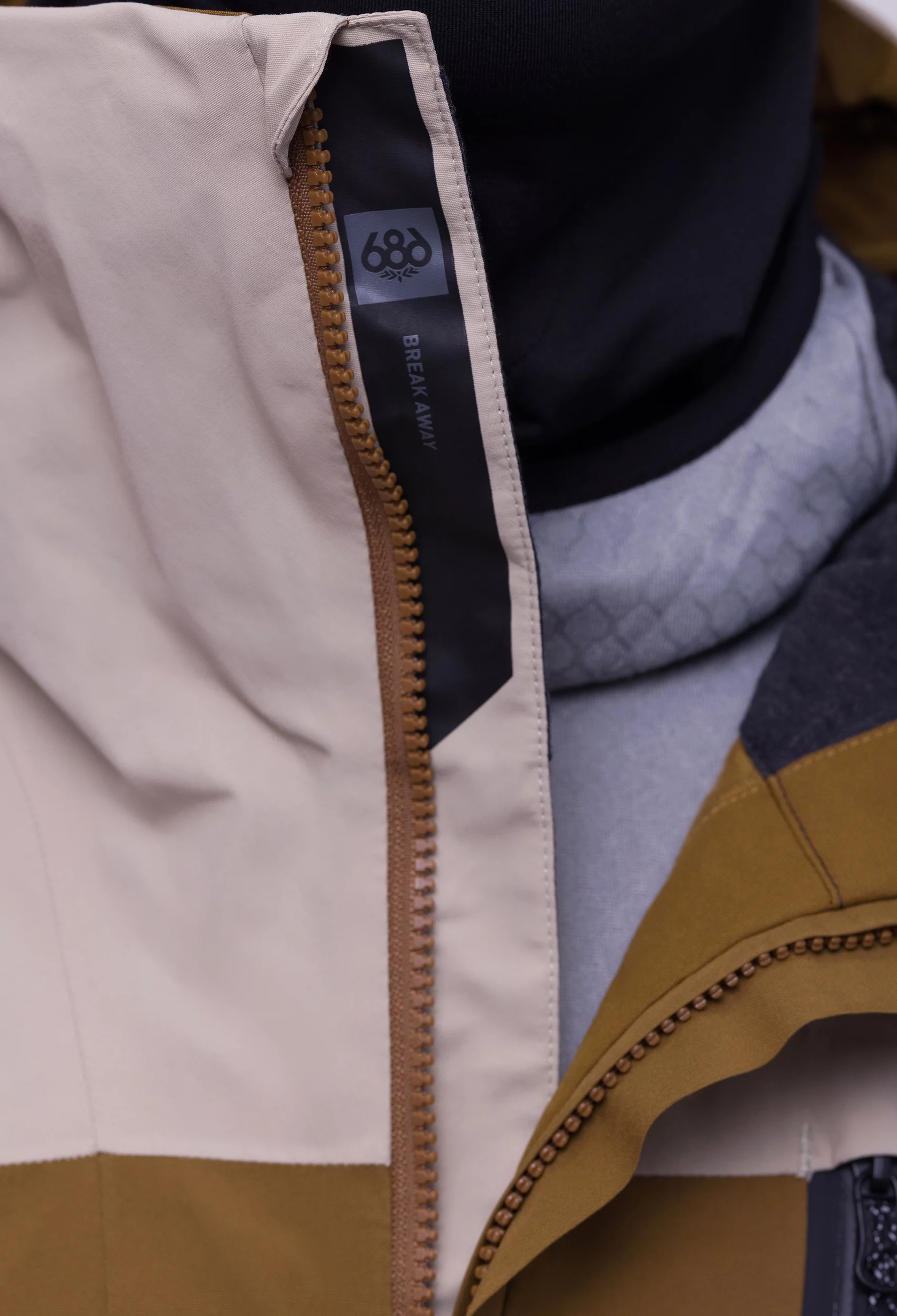 686 GORE-TEX GT Jacket (Closeout) - putty colorblock | Tactics 686 GORE-TEX GT Jacket (Closeout) - putty colorblock | Tactics