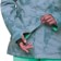 686 Women's GORE-TEX Willow Insulated Jacket - steel blue dazed - cuff