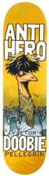 Anti-Hero Pellegrin One-Off 8.4 Skateboard Deck - yellow