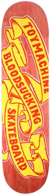 Toy Machine Banner 8.0 Skateboard Deck - red - view large
