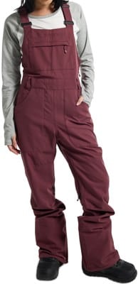 Burton Women's Avalon Stretch 2L Bib Pants - almandine - view large