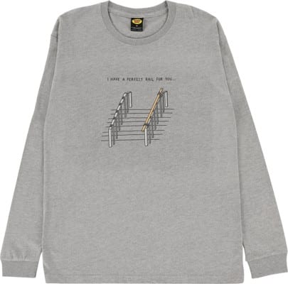 Brother Merle Anti-Stoppers L/S T-Shirt - heather grey - view large