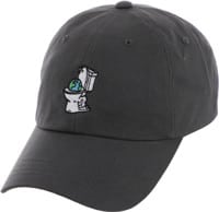 Brother Merle Toilet World Strapback Hat - charcoal