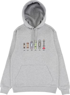 Brother Merle Skate Evoloution Hoodie - heather grey - view large