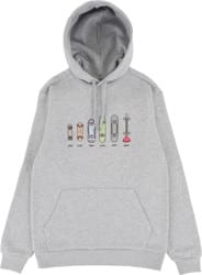 Brother Merle Skate Evoloution Hoodie - heather grey