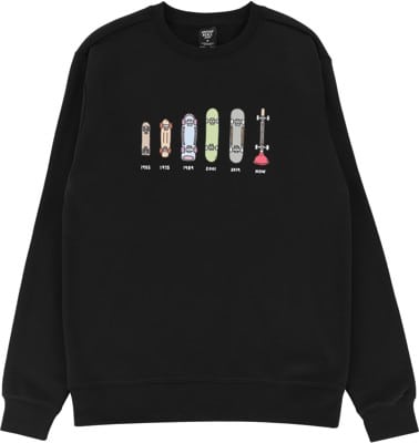 Brother Merle Skate Evoloution Crew Sweatshirt - black - view large