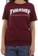 Thrasher Women's Skate Mag Logo T-Shirt - maroon