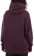 Volcom Women's Riding Hydro Hoodie - blackberry - reverse