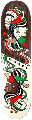 Real Ishod Fowls 8.25 Twin Tail Shape Skateboard Deck - view large
