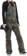 Volcom Women's Swift Bib Overall Pants (Closeout) - cloudwash camo - alternate