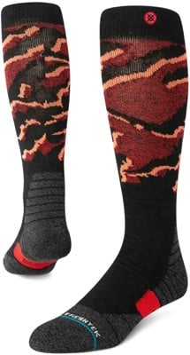 Stance Performance Mid Cushion Merino Wool Snowboard Socks - pelter - view large