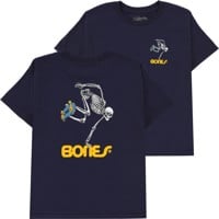 Powell Peralta Kids Skate Skeleton T-Shirt - navy