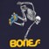 Powell Peralta Kids Skate Skeleton T-Shirt - navy - reverse detail