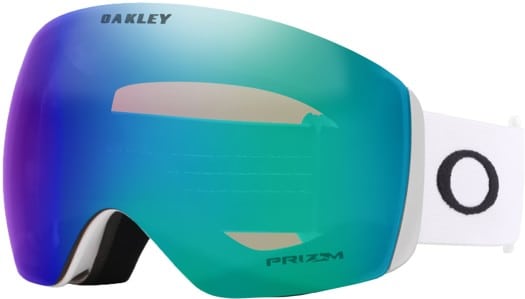 Oakley Flight Deck L Goggles - matte white/prizm argon iridium lens - view large