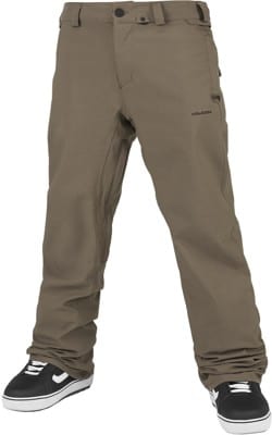 Volcom Freakin Snow Chino Pants - teak - view large