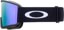Oakley Target Line L Goggles - matte black/violet iridium lens - side