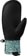 DAKINE Women's Tahoe Mitts - poppy iceberg - palm