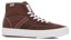 Vans Crockett Pro High Decon Skate Shoes - brown/white