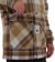 Volcom Insulated Riding Flannel Jacket - khakiest - detail