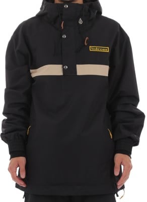 volcom longo pullover jacket - black l